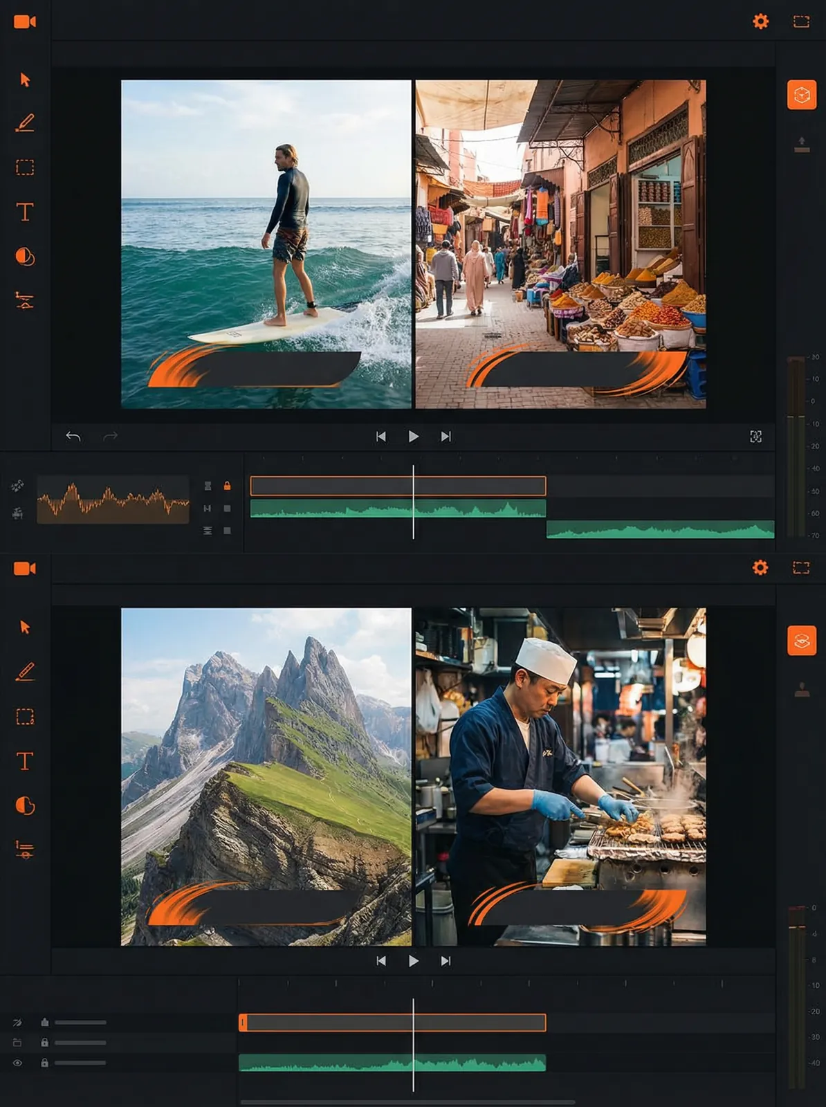 亚娱app Vlog开场模板设计